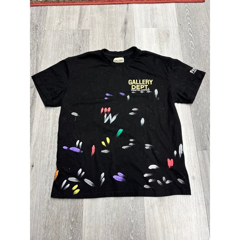 Gallery Dept. Paint Splatter 1 Year Anniversary Tee Size Small